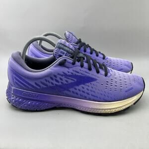 Brooks Ghost 13 Running Shoes Women Size 10 B Purple Comfort Cushion Sneakers